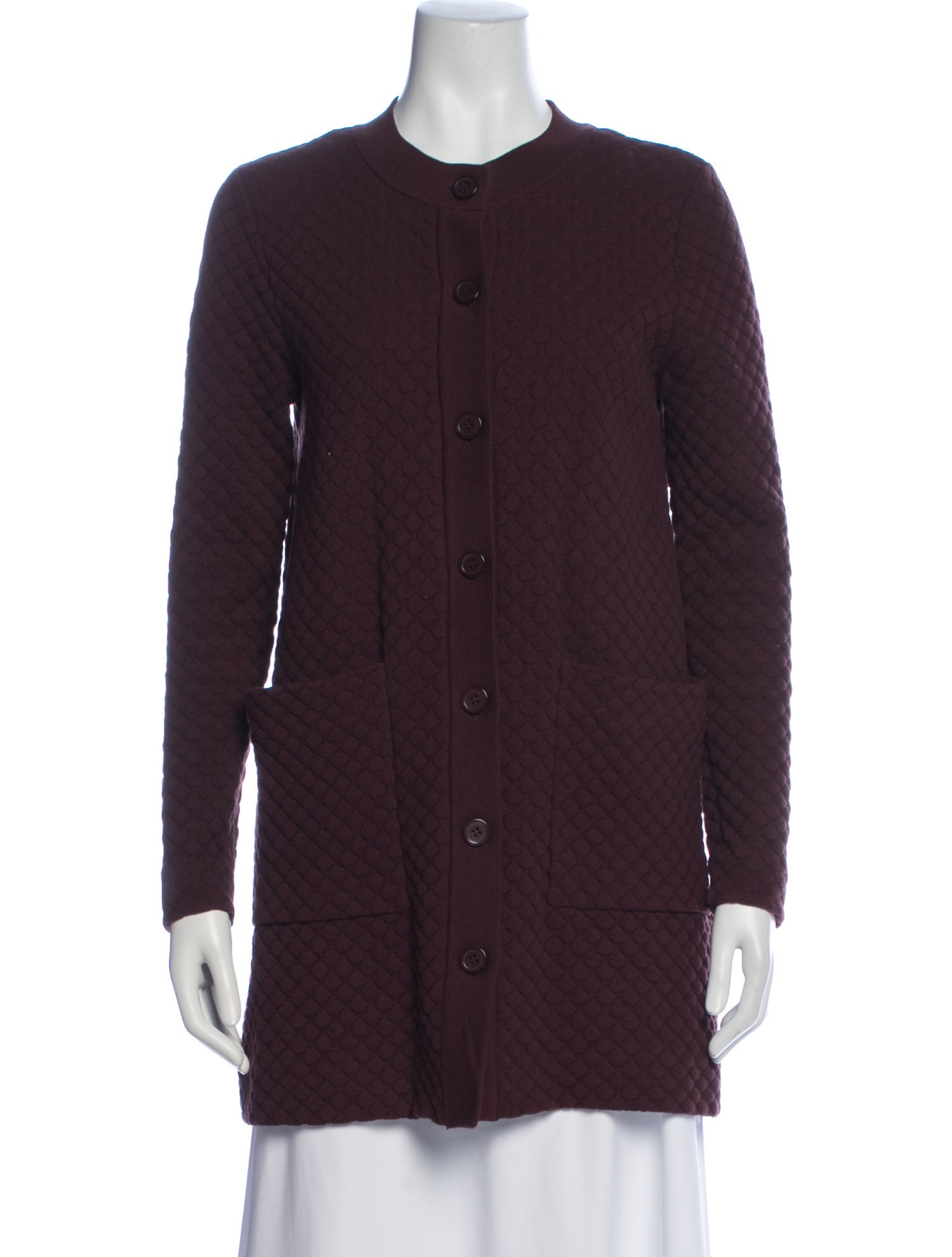 COS Plaid Print Coat