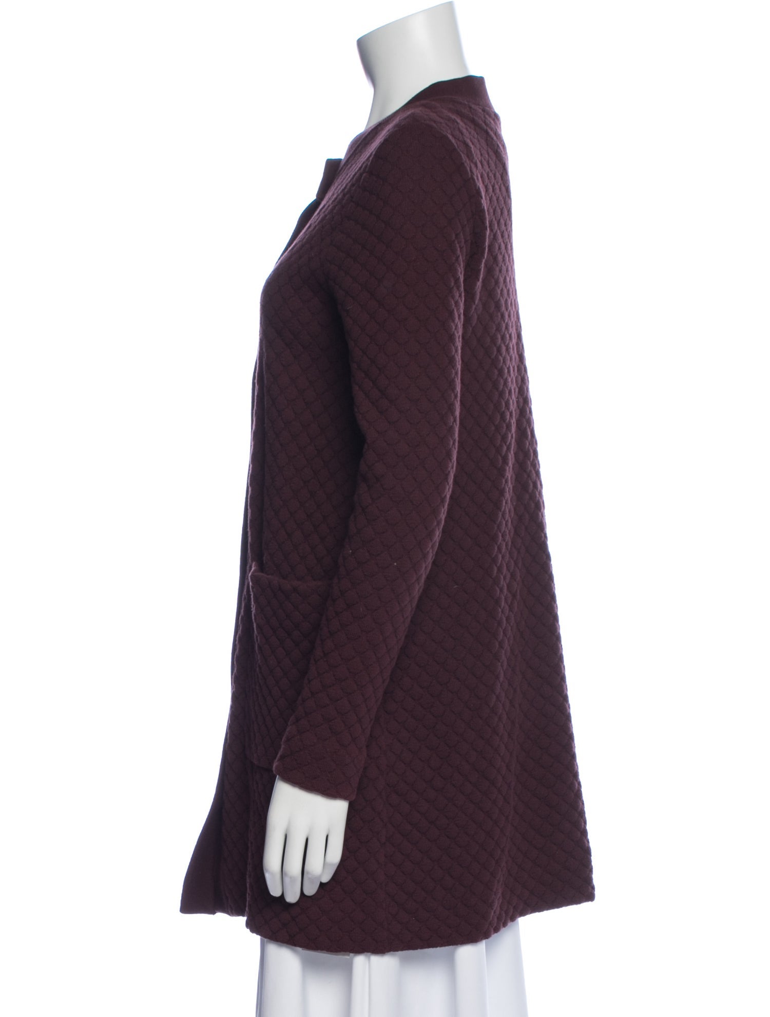 COS Plaid Print Coat