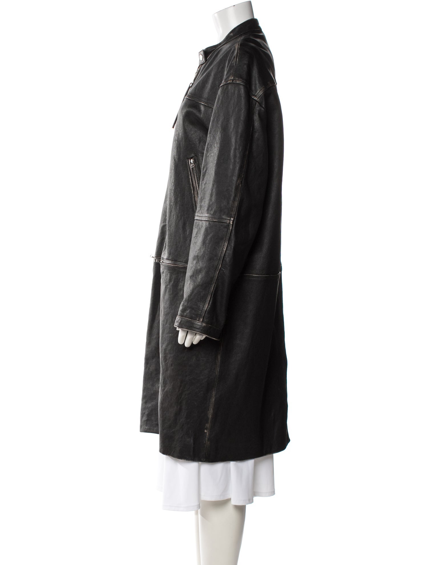 COS Leather Coat