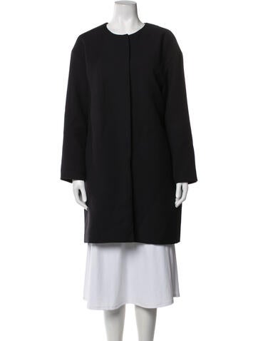 Pre-owned Cos Coat In Black