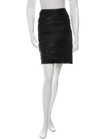 Cassin Calf Skin Pencil Skirt