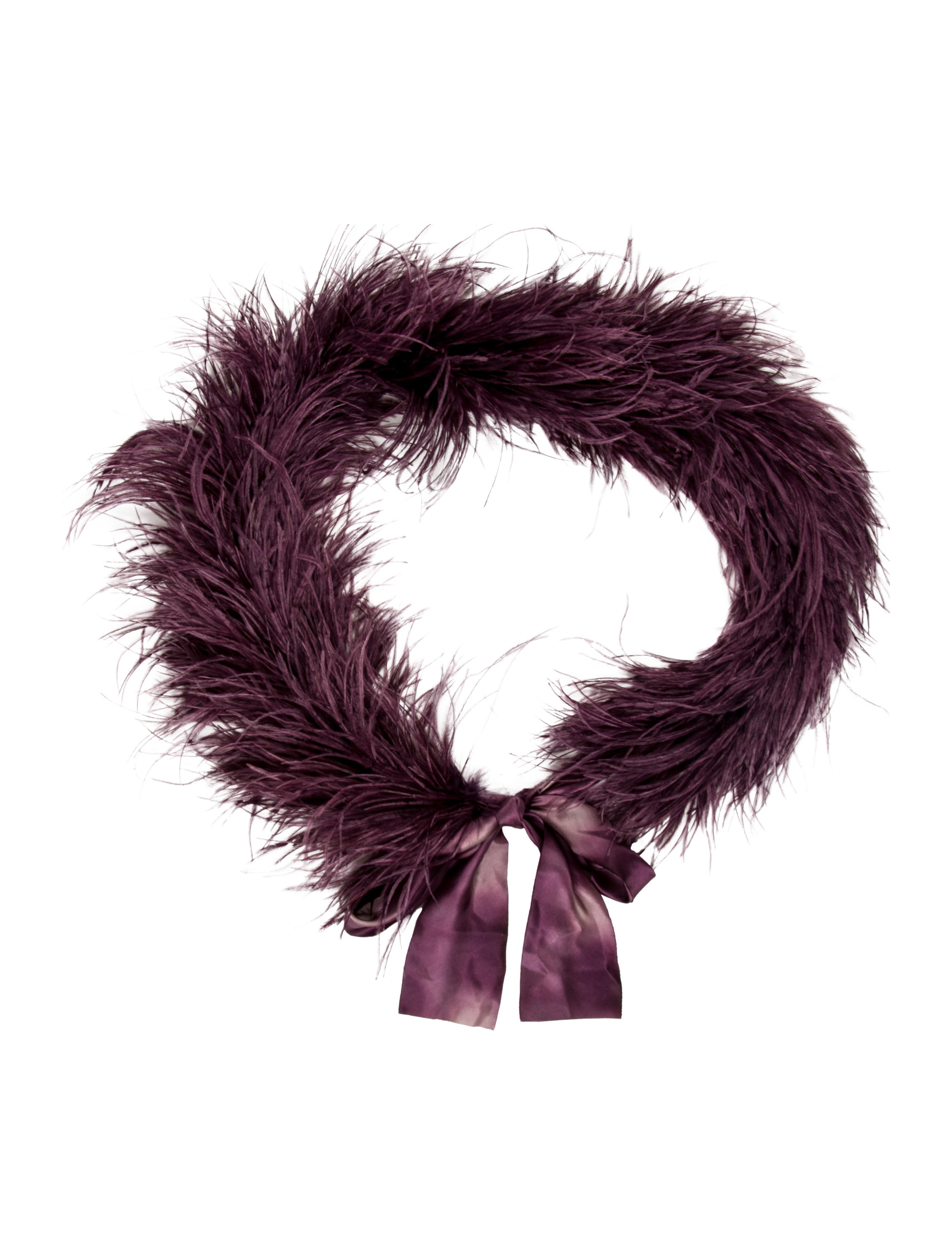 cassin violet feather scarf accessories css20201 the cassin violet feather scarf accessories css20201 the