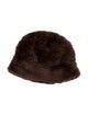 Cassin Rabbit Fur Bucket Hat