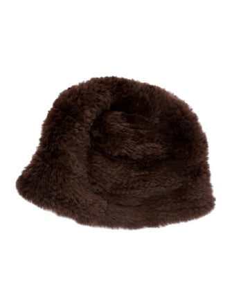 Cassin Rabbit Fur Bucket Hat
