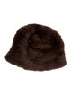 Cassin Rabbit Fur Bucket Hat