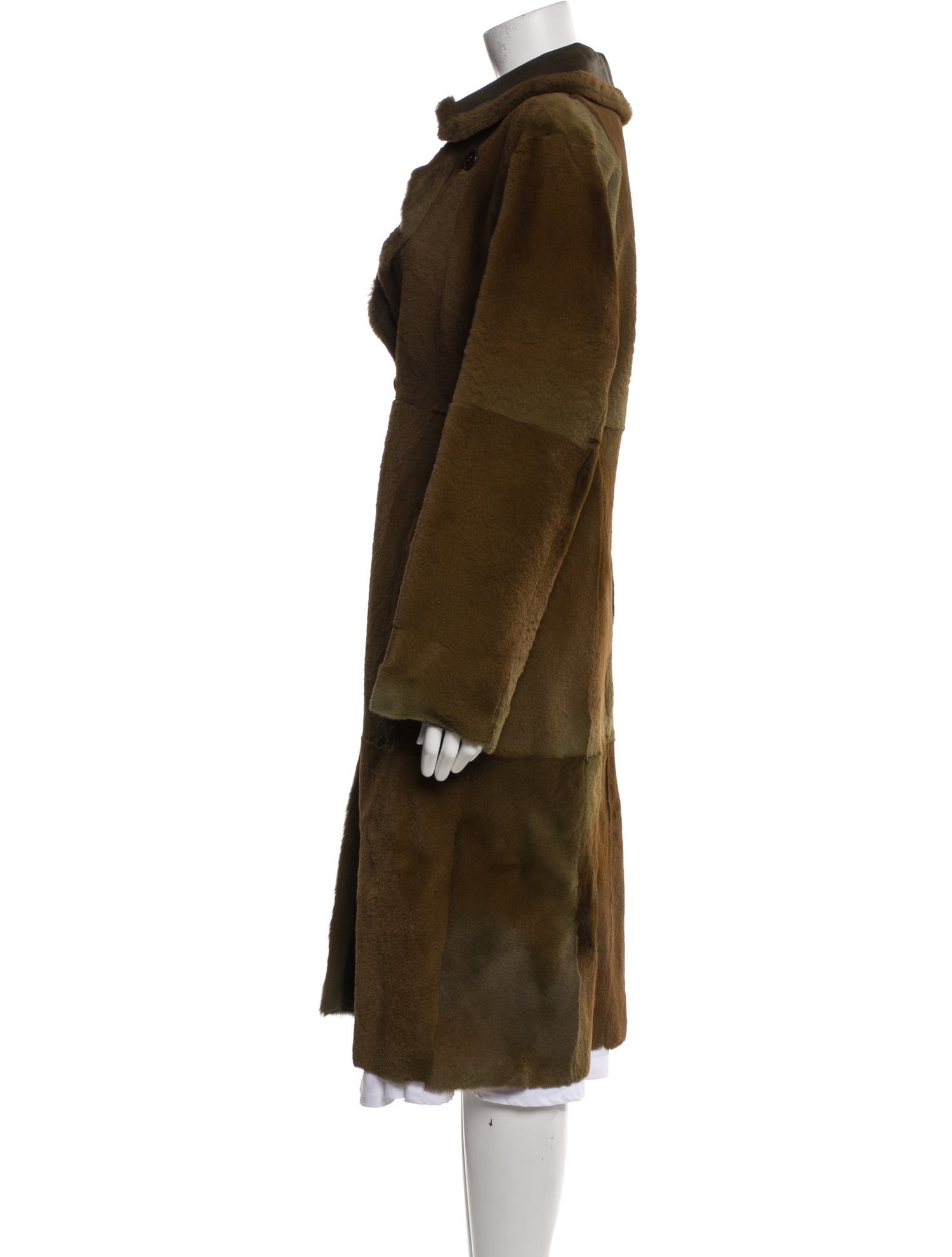 Cassin Leather Fur Coat