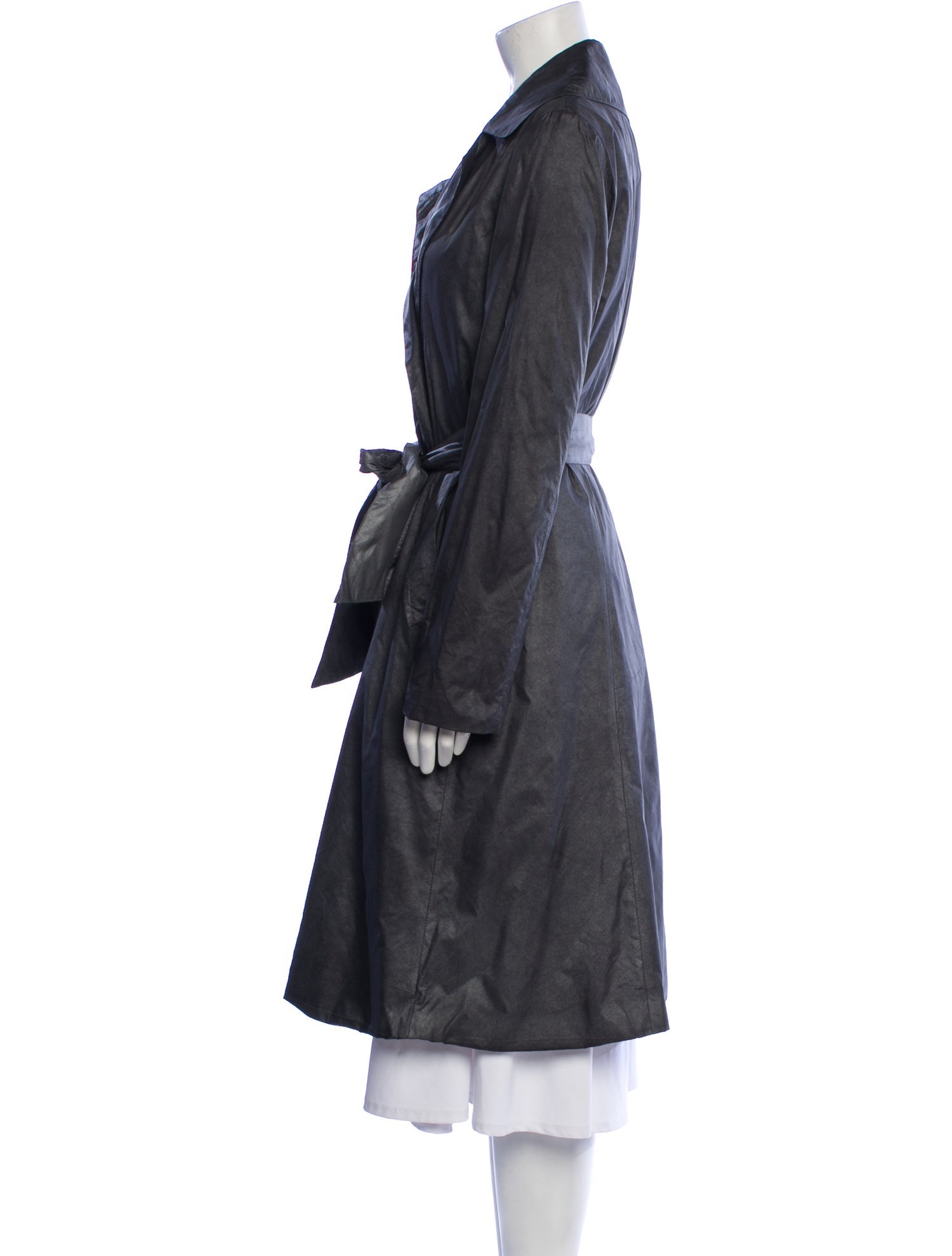 Cassin Silk Trench Coat
