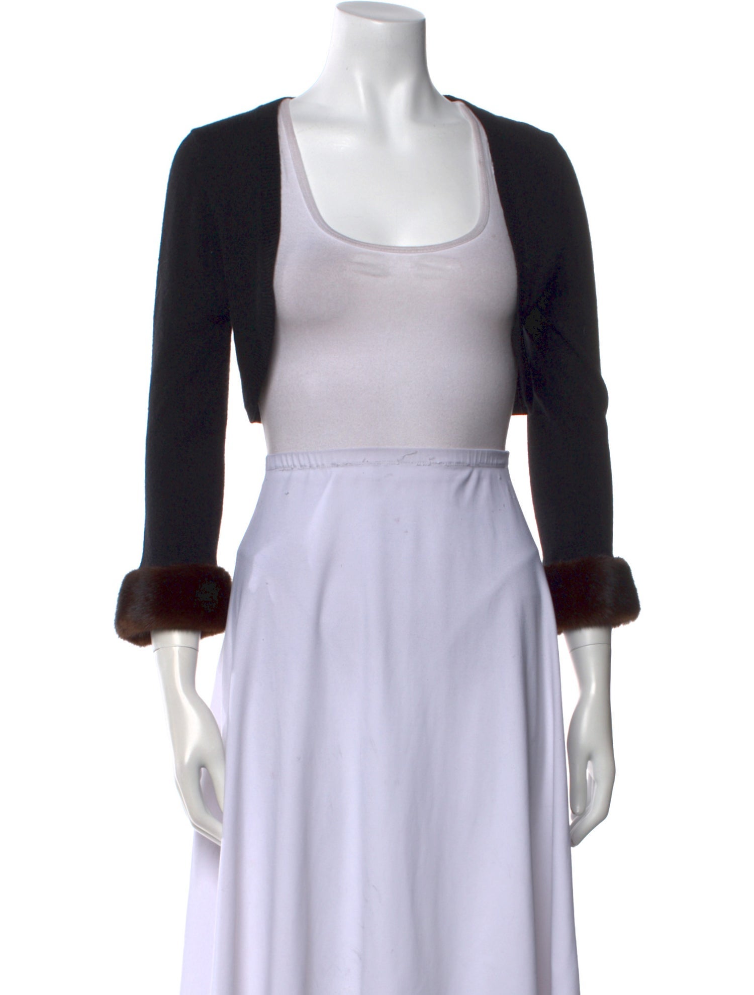 Cassin Cashmere Open Front Sweater