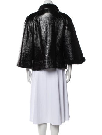 Cassin Shearling Printed Faux Fur Jacket