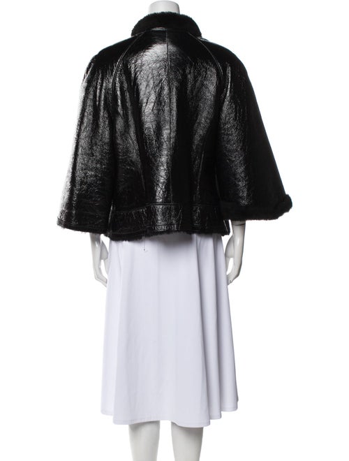 Cassin Shearling Printed Faux Fur Jacket