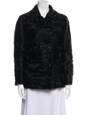 Cassin Fur Printed Faux Fur Jacket