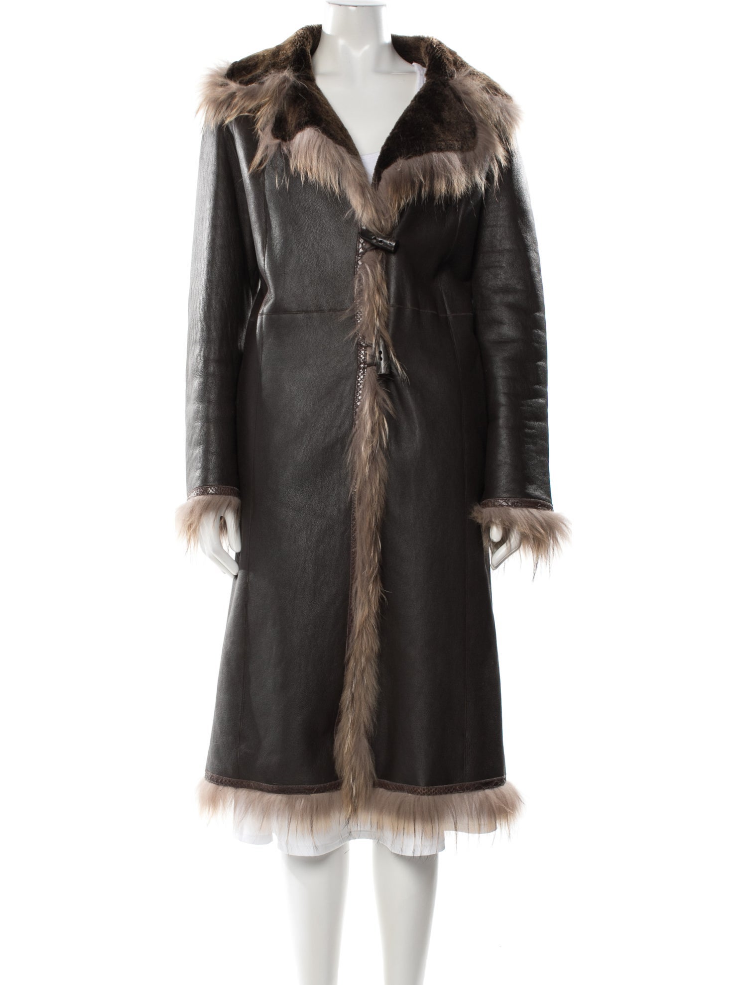Rick Owens Alligator Biker Jacket - Green Coats, Clothing