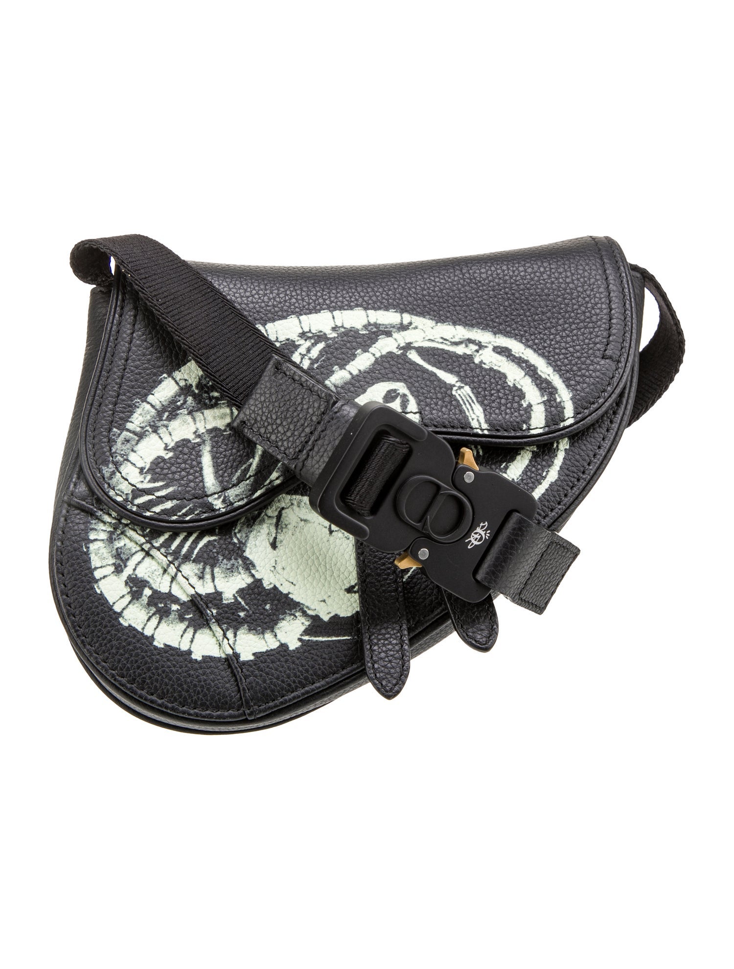 希少コラボ♪【Dior x CACTUS JACK】Mini Saddle Bag Black Buy Dior x Cactus Jack Saddle Bag 'Black' - 1ADPO093SOT H03E
