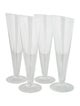 Carlo Moretti Set of 4 Carlo Moretti Cartoccio Champagne Flutes