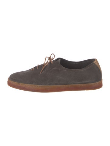 Corthay Oxfords Suede Colorblock Pattern UK 10 |