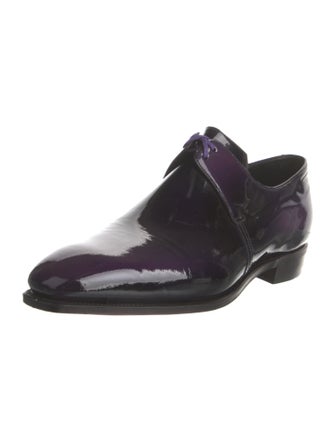 Corthay Arca Patent Leather Derby Shoes