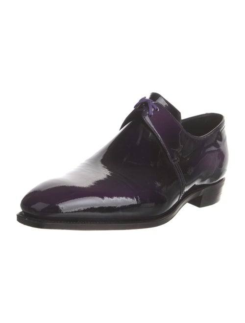 Corthay Arca Patent Leather Derby Shoes