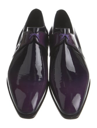 Corthay Arca Patent Leather Derby Shoes