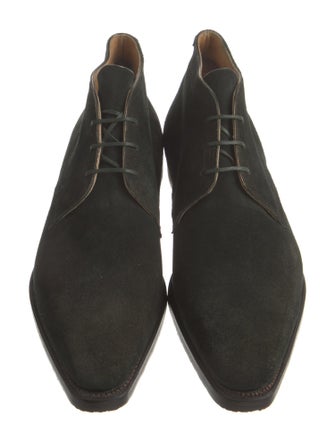 Corthay Suede Derby Shoes