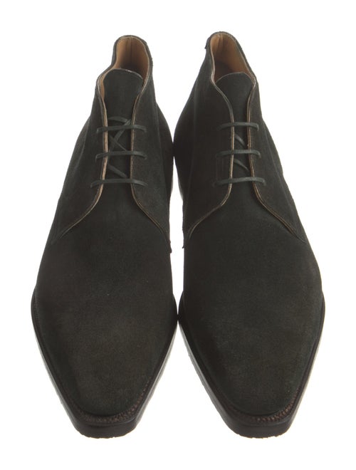 Corthay Suede Derby Shoes