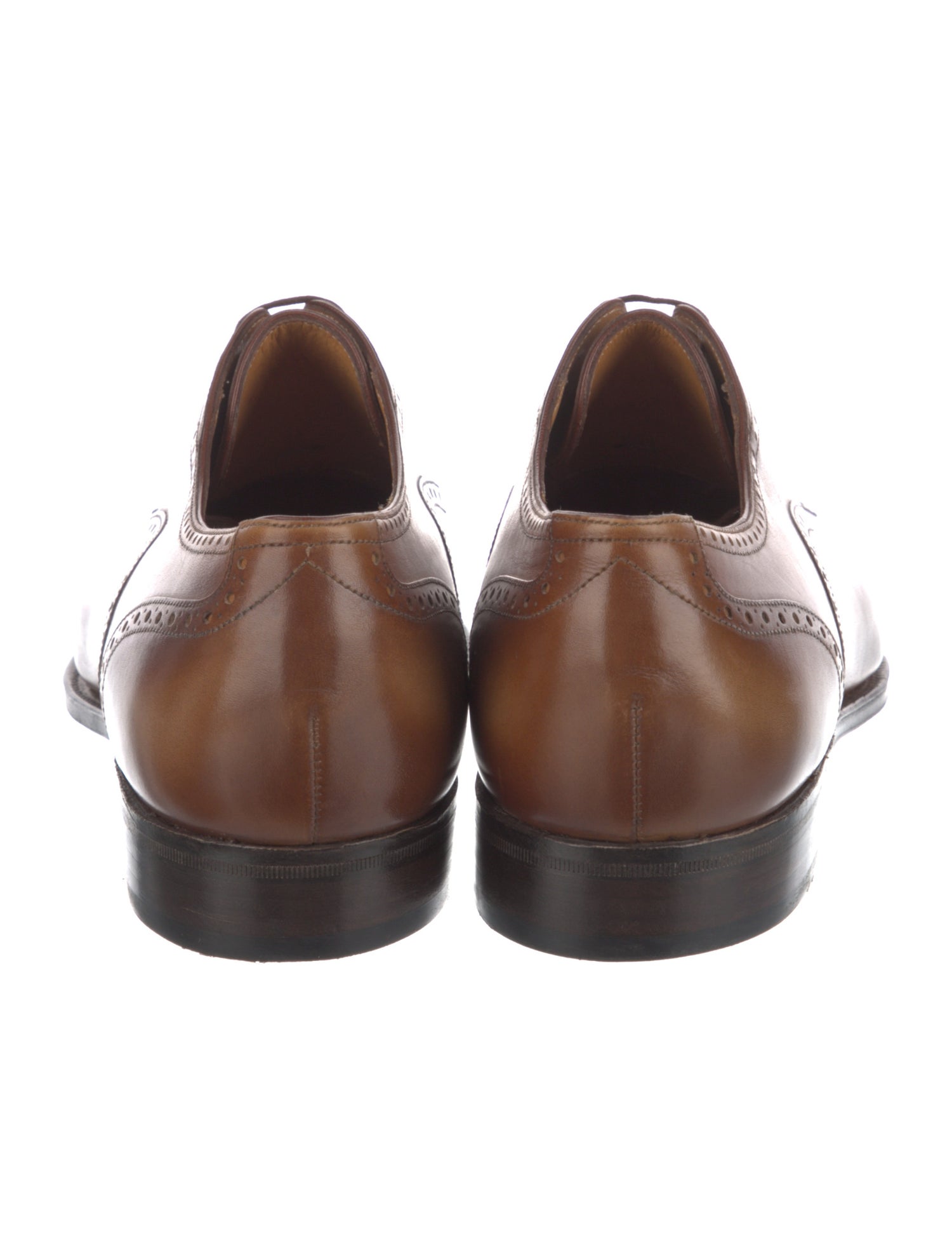 Corthay Leather Lasercut Accents Brogues