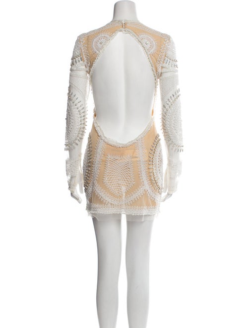 Cucculelli Shaheen Mesh Mini Dress