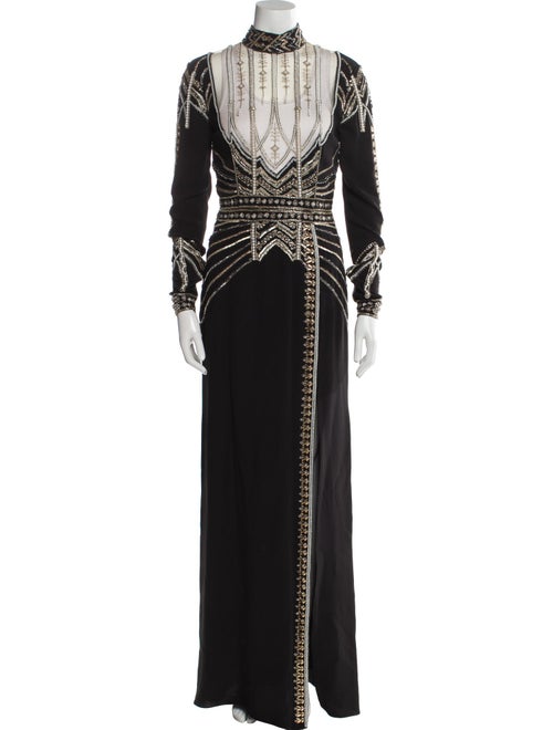 Cucculelli Shaheen Silk Long Dress