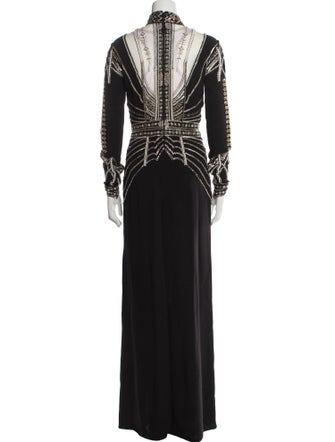 Cucculelli Shaheen Silk Long Dress