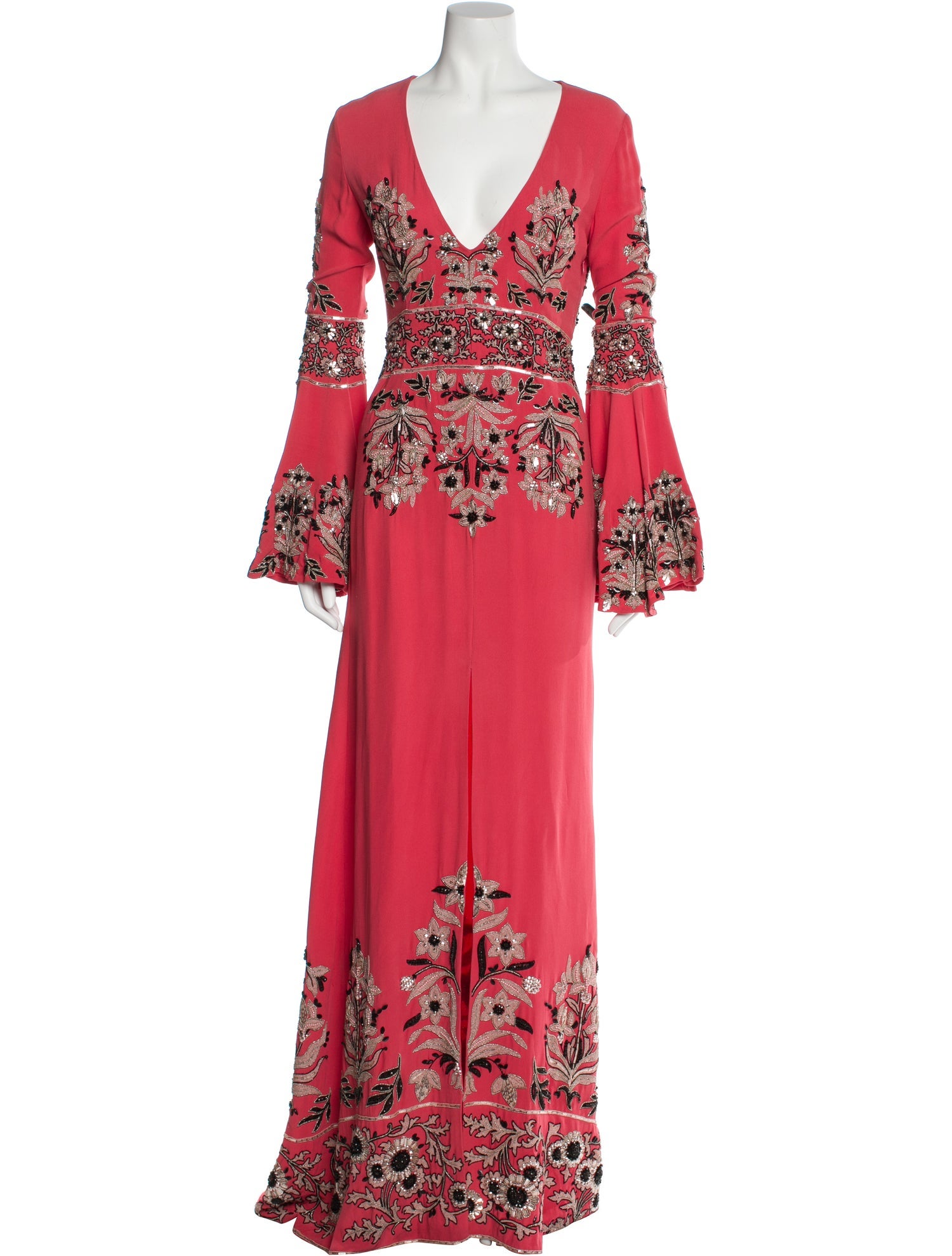 Cucculelli Shaheen Silk Long Dress