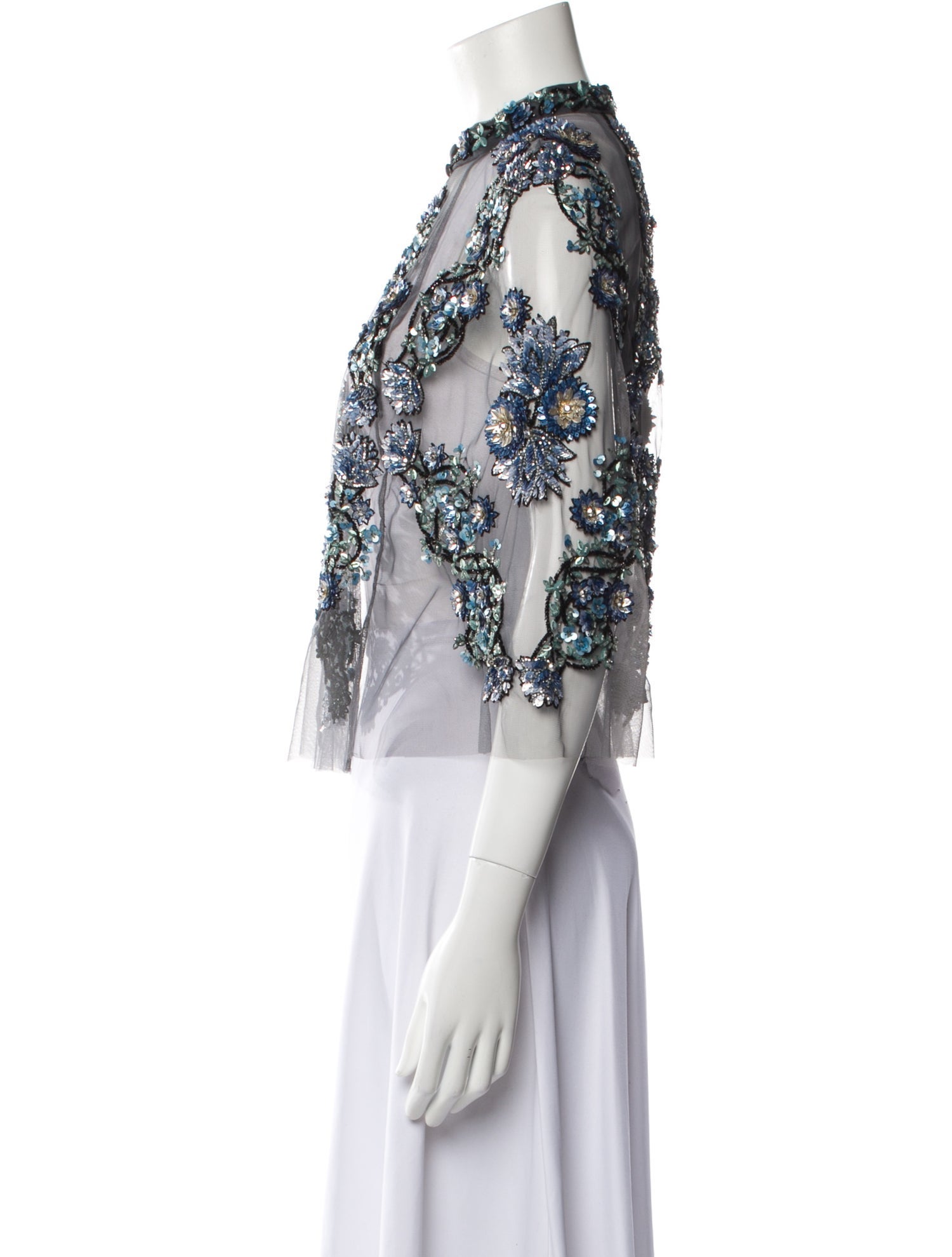 Cucculelli Shaheen Patterned Cape