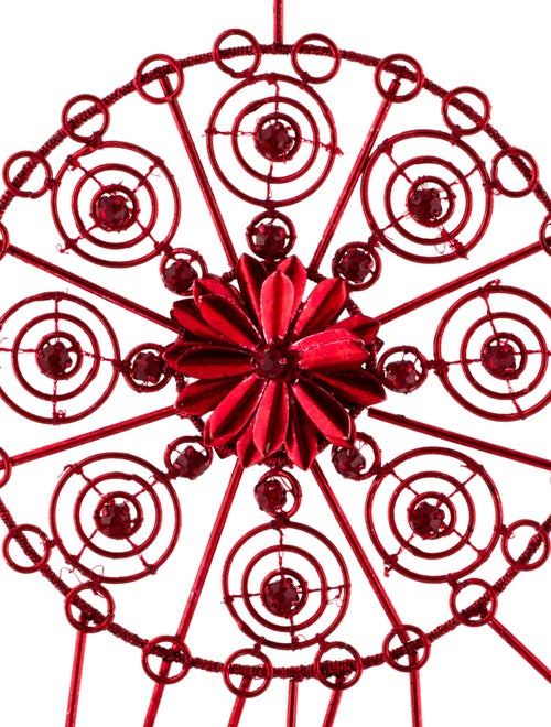 Cucculelli Shaheen Crystal Embellished Statement Drop Earrings