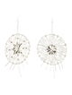 Cucculelli Shaheen Oversized Round Drop Earrings