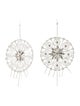 Cucculelli Shaheen Oversized Round Drop Earrings