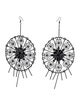 Cucculelli Shaheen Oversized Round Drop Earrings