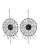 Cucculelli Shaheen Oversized Round Drop Earrings