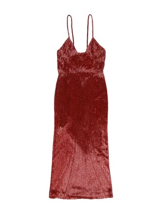 Cucculelli Shaheen V-Neck Long Dress