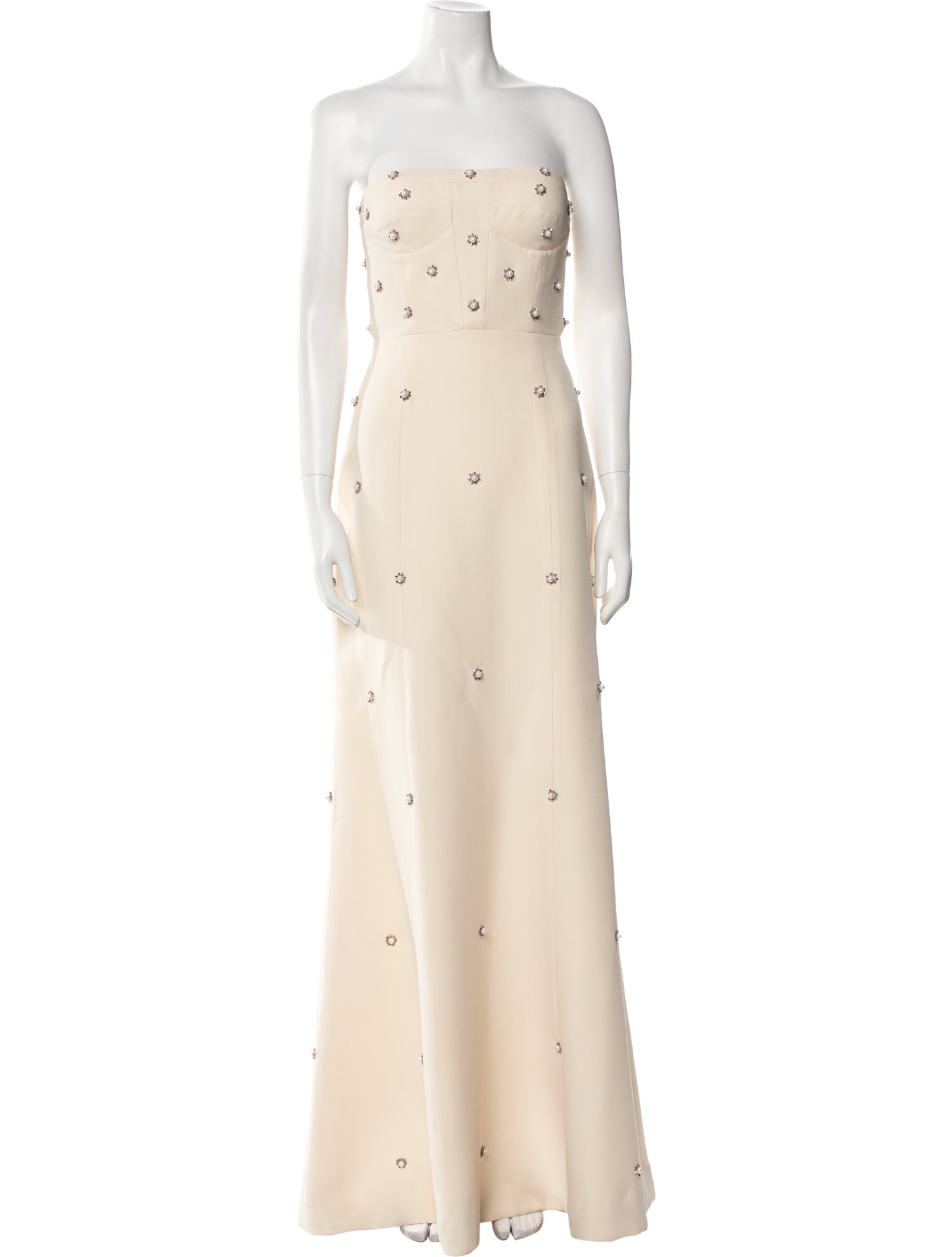 Cucculelli Shaheen Wool Long Dress