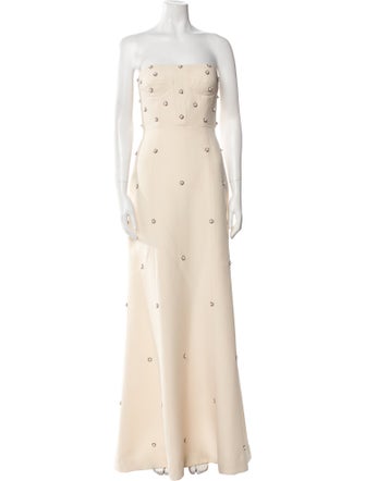 Cucculelli Shaheen Wool Long Dress