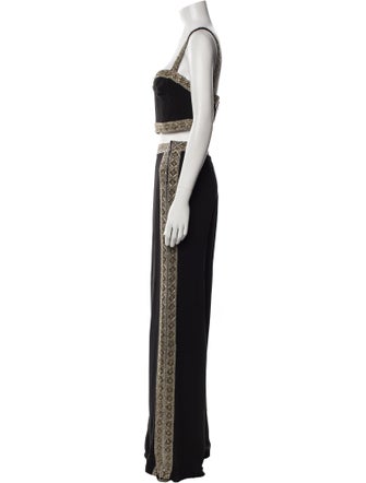 Cucculelli Shaheen Silk Printed Pant Set