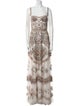 Cucculelli Shaheen Sequin Long Dress