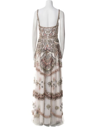 Cucculelli Shaheen Sequin Long Dress