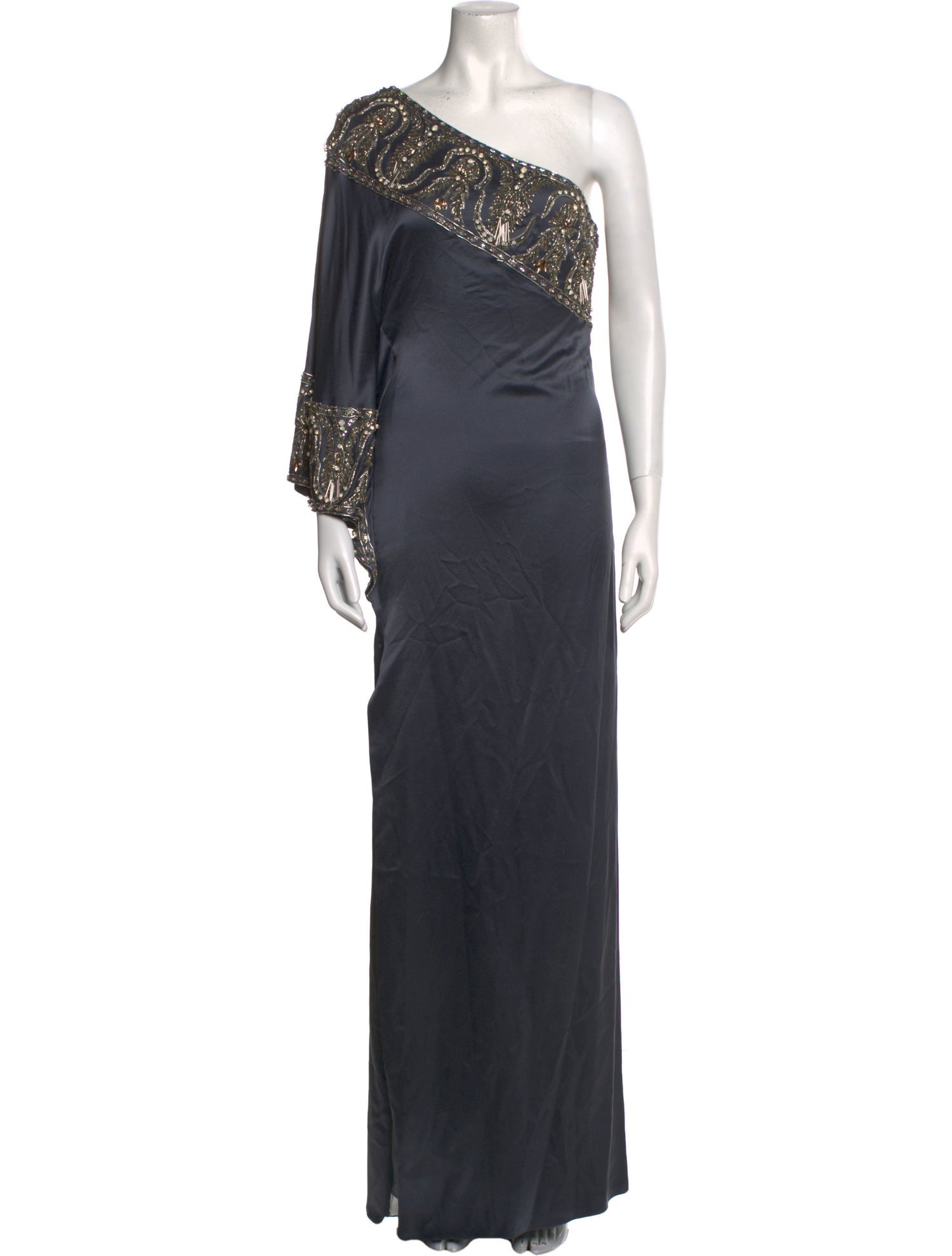 Cucculelli Shaheen Silk Long Dress