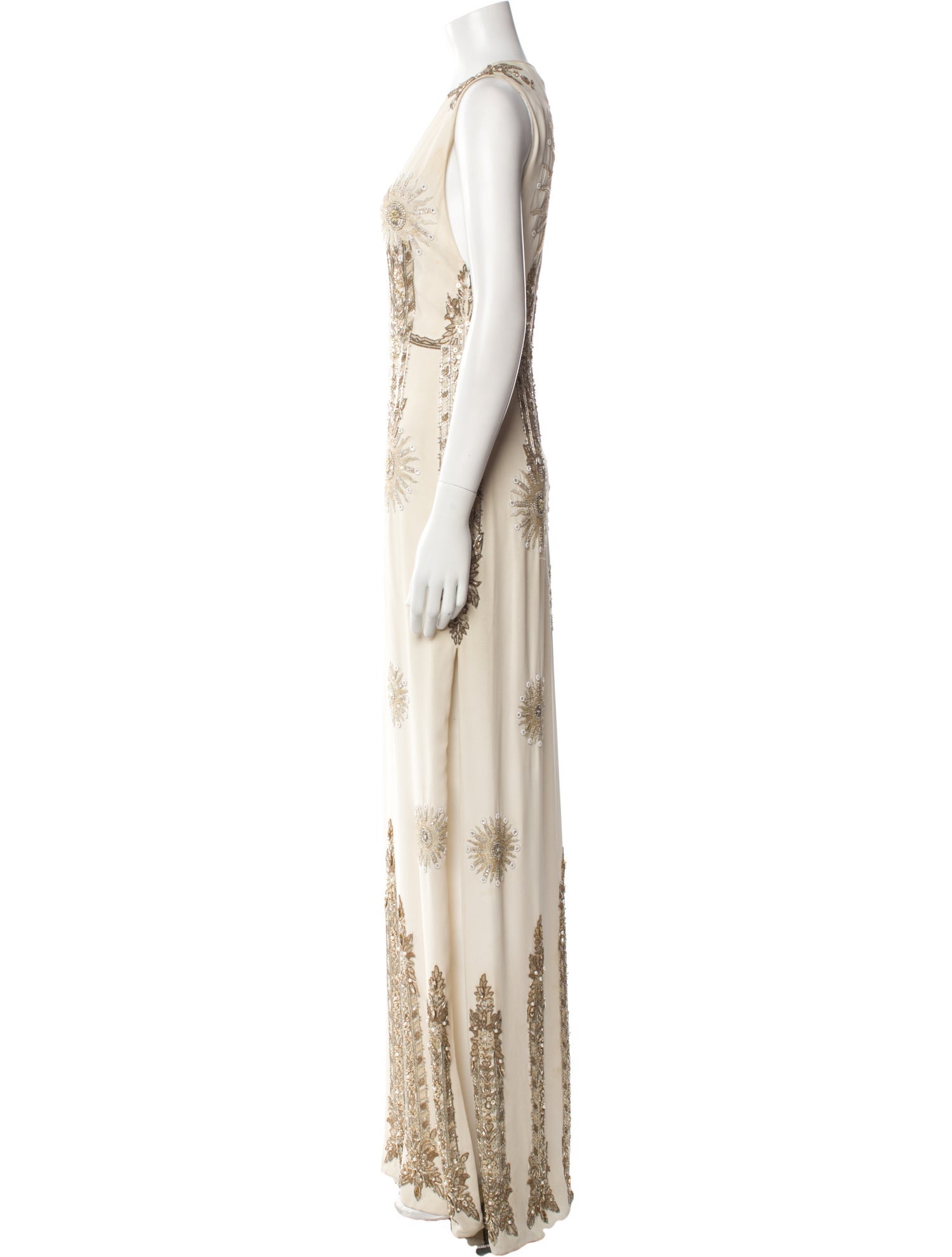 Cucculelli Shaheen Patterned Long Dress