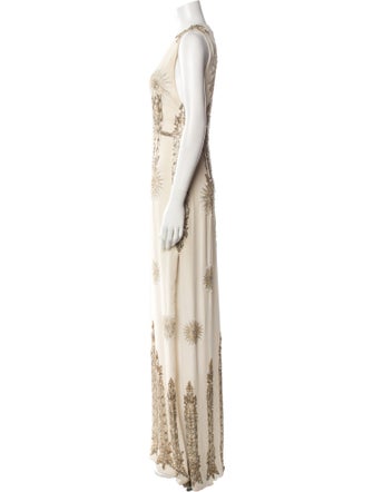 Cucculelli Shaheen Patterned Long Dress