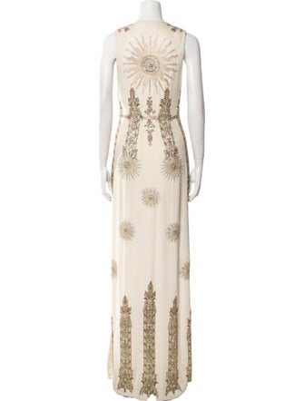 Cucculelli Shaheen Patterned Long Dress