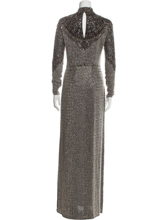 Cucculelli Shaheen Silk Long Dress