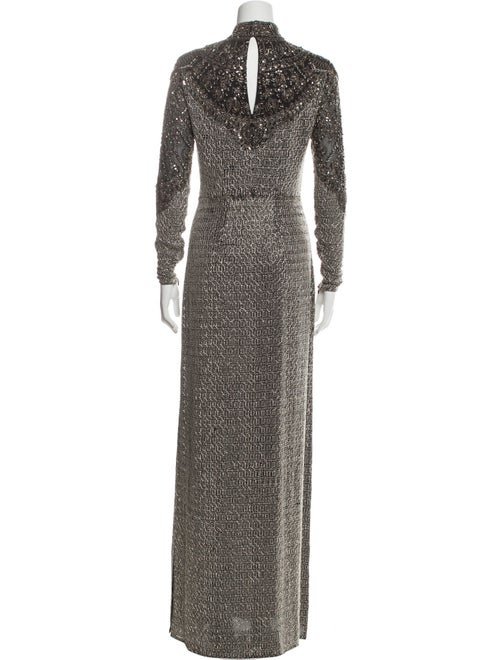 Cucculelli Shaheen Silk Long Dress