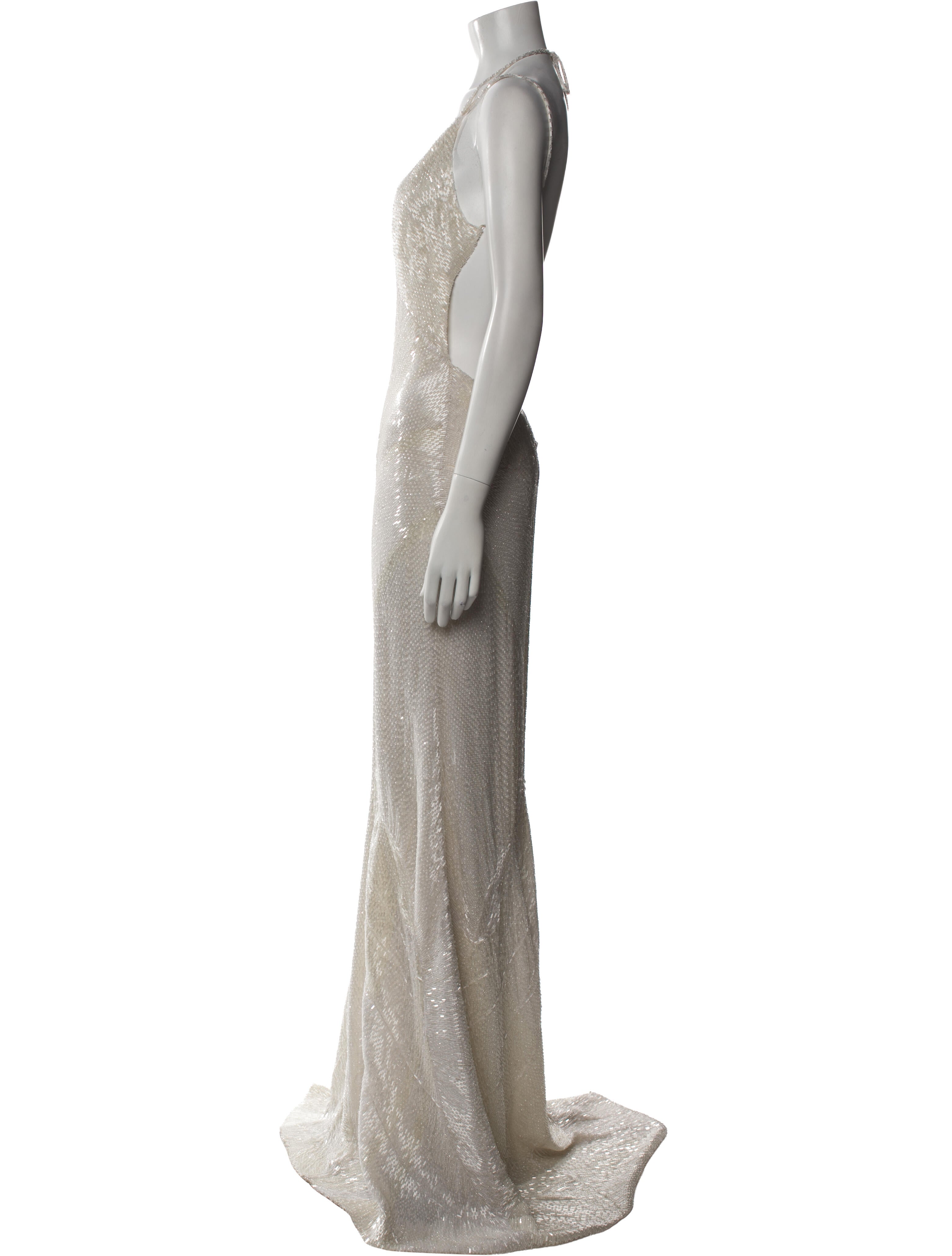 Cucculelli Shaheen Silk Long Dress