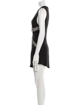 Cucculelli Shaheen Crew Neck Mini Dress