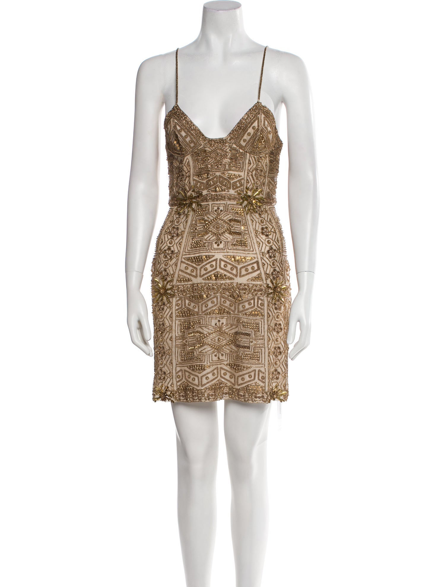 Cucculelli Shaheen Silk Mini Dress